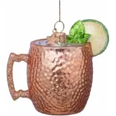 Vondels Kerstornament Glass Moscow Mule 7,5 cm