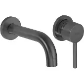 REA Lungo +Box - Verborgen Wastafelkraan - Titanium - 16X15X11Cm