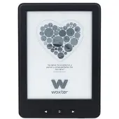 Woxter Scriba Paperlight TP e-reader, transparant, één maat / EU-stekker, 220V, transparant, één maat