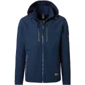 Casa Moda Softshell Jas Met Stretch En Afneembare Capuchon - XXL