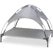 Knuffelwuff hondenligstoel In en Outdoor met zonnedak XL 105x86x85cm