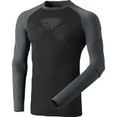 Dynafit - Speed Dryarn L/S Tee - Synthetisch ondergoed XXL, zwart/grijs