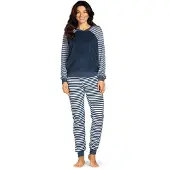 Comtessa Blauwe badstoffen pyjama | Maat 42