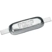 PLASTIMO Half Aluminum Egg Anode Zilver 1 kg
