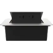 Livolo  | Zilver | 2 | Pop-Up Stekkerdoos | Push | Inbouw | USB/USB-C