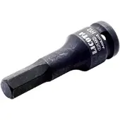 Boni-Shop® Hoogwaardige 1/2 inch zeskantsleutel Dop H24 van Cr-Mo Staal – Duurzaam, Robuust en Nauwkeurig Gefabriceerd voor Professioneel Gebruik in Werkplaats, Industrie en Montage met 78 mm Lengte