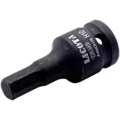 Boni-Shop® Zeer duurzame 1/2 inch zeskantsleutel Dop H6 60mm van hoogwaardig Cr-Mo staal voor industrieel gebruik met nauwkeurige H6 pasvorm, optimale krachtoverbrenging en langdurige prestatie