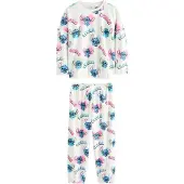 Next Nachtkledij 'Lilo & Stitch' blauw / pink / zwart / wit