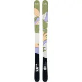 Zag - Ski's - Slap 98 2026 voor Heren van Hout - Maat 187 cm - Groen