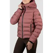 Horka - PufferJas Penelope Kort - Deep Ruby - XL