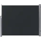 Beliani DORIO - Zijluifel - Grafietgrijs - 160 x 300 cm - Polyester