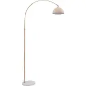 LINDBY Vloerlampe , Tonka, Beige, Woonkamer, Metaal, Modern