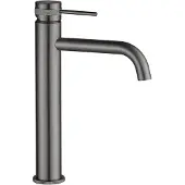 REA Wastafelkraan Lungo Grip Gun Grey High