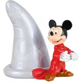 Enesco Mickey With Hat Figure Disney 100th Anniversary Rood,Zilver Kinderen