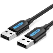 Vention COJBI USB-kabel USB 2.0 3 m USB A Zwart