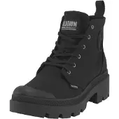 Palladium Veterlaarsjes 'Pallabase' zwart / wit