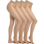 Camano Fijne panty 'Everyday' lichtbruin