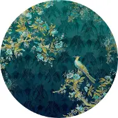 Komar Vliesbehang Zelfklevend vlies - Majestic - Afmeting 125 x 125 cm (1 stuk)