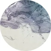 Komar Vliesbehang Zelfklevend vlies - Fabled INK - Afmeting 125 x 125 cm (1 stuk)