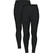 Pieces Pcamelia 2-pack Legging Dames Zwart XL