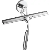 Wenko Vacuum-Loc Douchewisser chroom - Raamwisser - Trekker douche - Bevestigen zonder boren