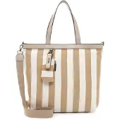 Tamaris Shopper 'Lou' beige / wit