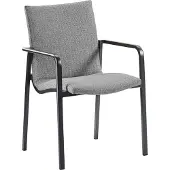 Best Positano eetkamerstoel aluminium 2 stuks