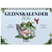 Brepols gezinskalender met weekoverzicht 2027 NL