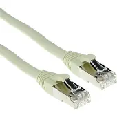 ACT FB7407 LSZH SFTP CAT6A Patchkabel Snagless | RJ45 connectoren | Ivoor | 7 meter