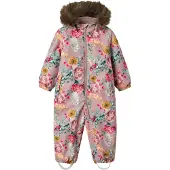 Name it Functioneel pak 'NMFSnow10' grijs / jade groen / mauve / donkerroze