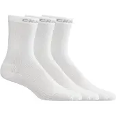 Craft ACTIVE HIGH SOCK 3-PACK Unisex Sportsokken - Wit