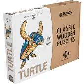 Pipoos Eco Wood Art legpuzzel - schildpad