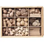 Panduro Houten figuren - 260 stuks