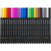 Panduro set twintip brushpennen - 24 stuks