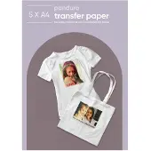 Panduro Transferpapier A4 - 5 stuks - lichte stoffen