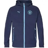 Puma Sportjas 'MCFC' navy / lichtblauw