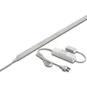 Hera LED strip Basic-Tape F, IP54, 3.000K, lengte 300cm dimbaar, wit / opaal, Woon-/ Eetkamer, Kunststof, Modern