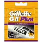 Gillette GII Plus Scheermesjes 10 stuks