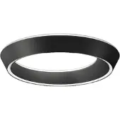 Lodes Plafondlamp , Zwart, Woonkamer, Aluminium