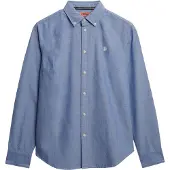 Superdry Blouse 'Oxford' blauw
