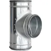Toolstation Spiraliet T-stuk 90º verzinkt 125mm