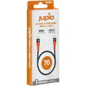 Jupio USB-C to USB-C cable 70cm (100W USB 2.0)