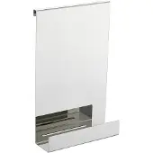 Guido Gusto Doucherek 25x40cm chroom