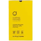 Coffee Friend Universele ontkalkingstabletten , 6 st. (voor 3 cycli)