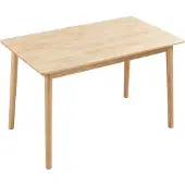 En.casa Eettafel Klijori 120x70x74 cm rubberhout naturel []