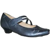 Verhulst 3110 wijdte H Bandschoenen | Maat 4.5 Dames Blauw
