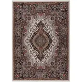 Muratap Dunya klassiek isfahan oosters vloerkleed laagpolig, wasbaar, anti-slip,