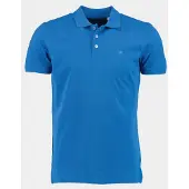Bos Bright Blue Polo korte mouw piqué kobalt new lobra/4633