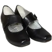 Livingstone 09023n Wijdte H Bandschoenen | Maat 4.5 Dames Zwart