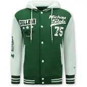 Enos Baseball vest met capuchon 905